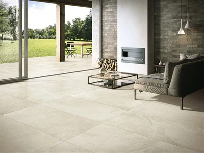 LARGE SIZE Ivory White MATTE ROCK Stone Effect Polished Porcelain Floor Tile Office BACKSPLASH