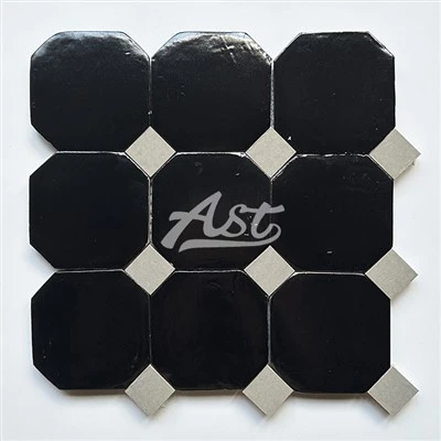 Zellige Mosaic Tile Grey Zellige Mosaic Tile Grey